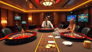 Experience thrilling gameplay at Nhà cái uy tín F168 with vibrant casino ambiance.