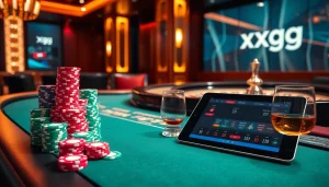 Experience the thrill of xxgg at a luxurious casino table, where the stakes are high.