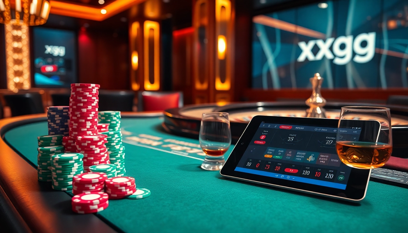 Experience the thrill of xxgg at a luxurious casino table, where the stakes are high.