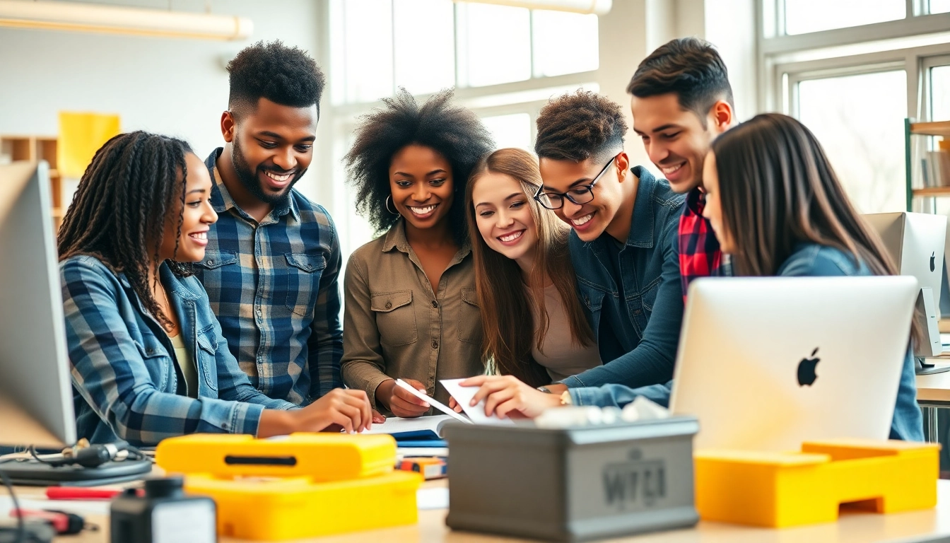 Students learning in a trade school in Tennessee, engaged in hands-on vocational training.