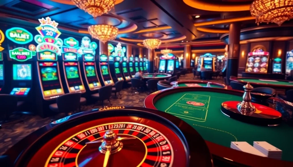 Vivez l'excitation du casino en ligne avec des tables de poker virtuelles vibrantes et des machines à sous en ligne palpitantes.