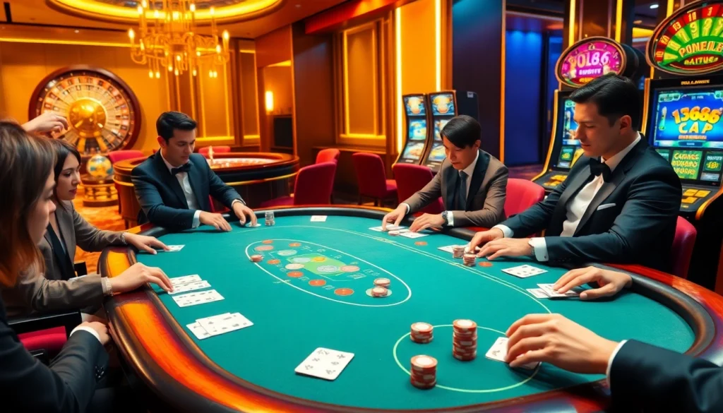 Experience thrilling poker games with uu888 and luxurious casino vibes during high-stakes play.