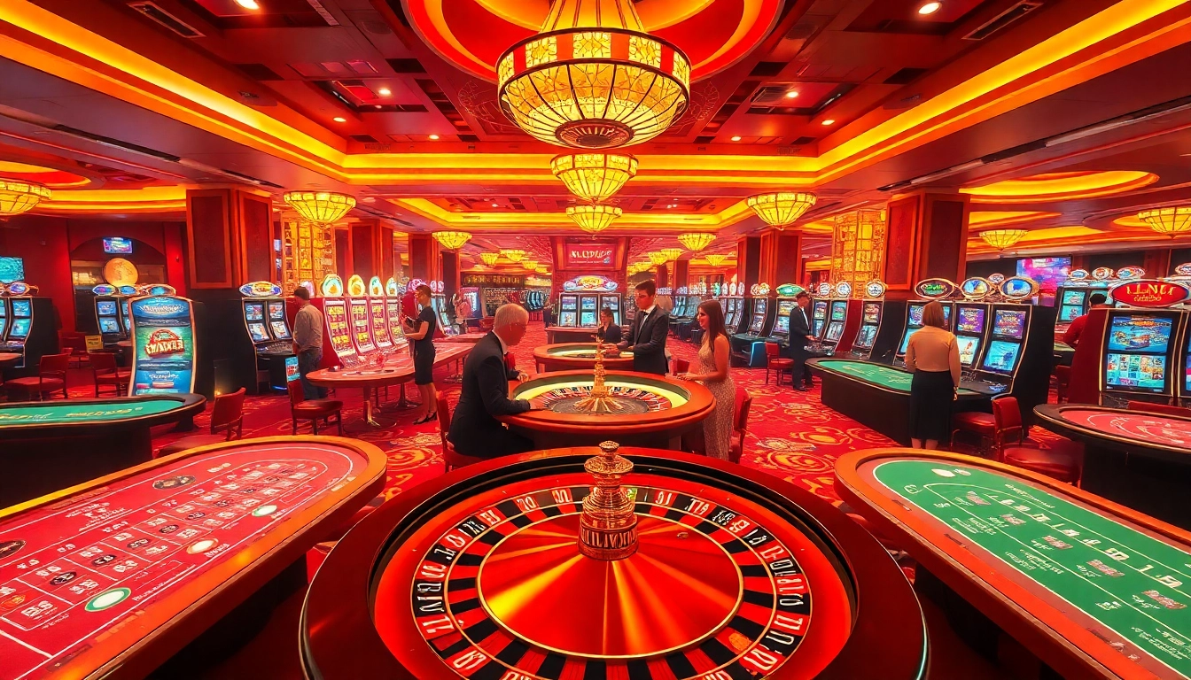 Experience the excitement of gambling at https://luckywin.fan/ with vibrant slot machines and thrilling roulette tables.