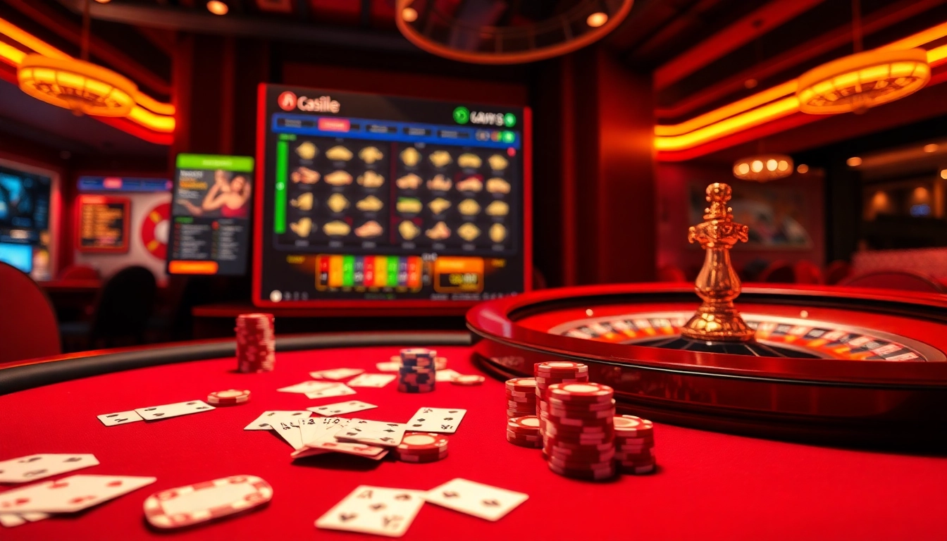 Players experiencing the excitement of online gambling at https://taixiumd5.fan/ with vibrant casino elements.